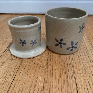 butter dish- pottery-hand crafted